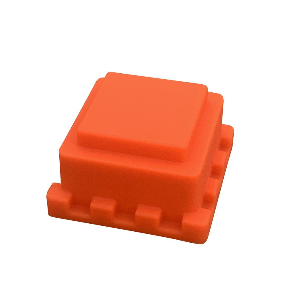 5pcs Silicone Stacking Toys for Toddlers Soft Building Blocks for Teethers Stacking Tower