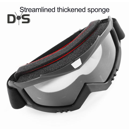 Utendørs sykkelbriller med PC-linse UV-beskyttelse Vindtett Lettvekt menn Kvinner løping terrengsykkel Sportsbriller Briller