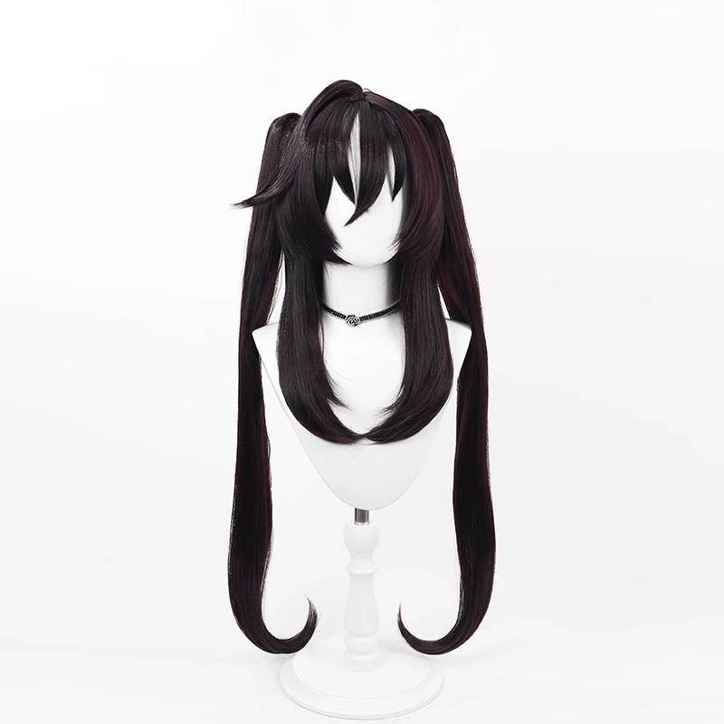 UETEEY Uma Musume Pretty Derby Vivlos Cosplay Wig Ears Tail Halloween Party Costume Prop Synthetic Hair Heat Resistant Fiber