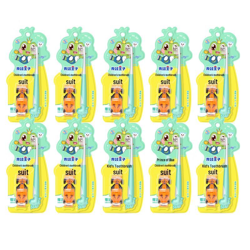 

Frog Prince Kids Soft Bristle Toothbrushes (10-Pack)