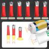 Stainless Steel Glue Nozzle Set Rustproof Corrosion Resistant Universal Integrated Rubber Nozzle Tool Kit Versatile Caulking Accessories