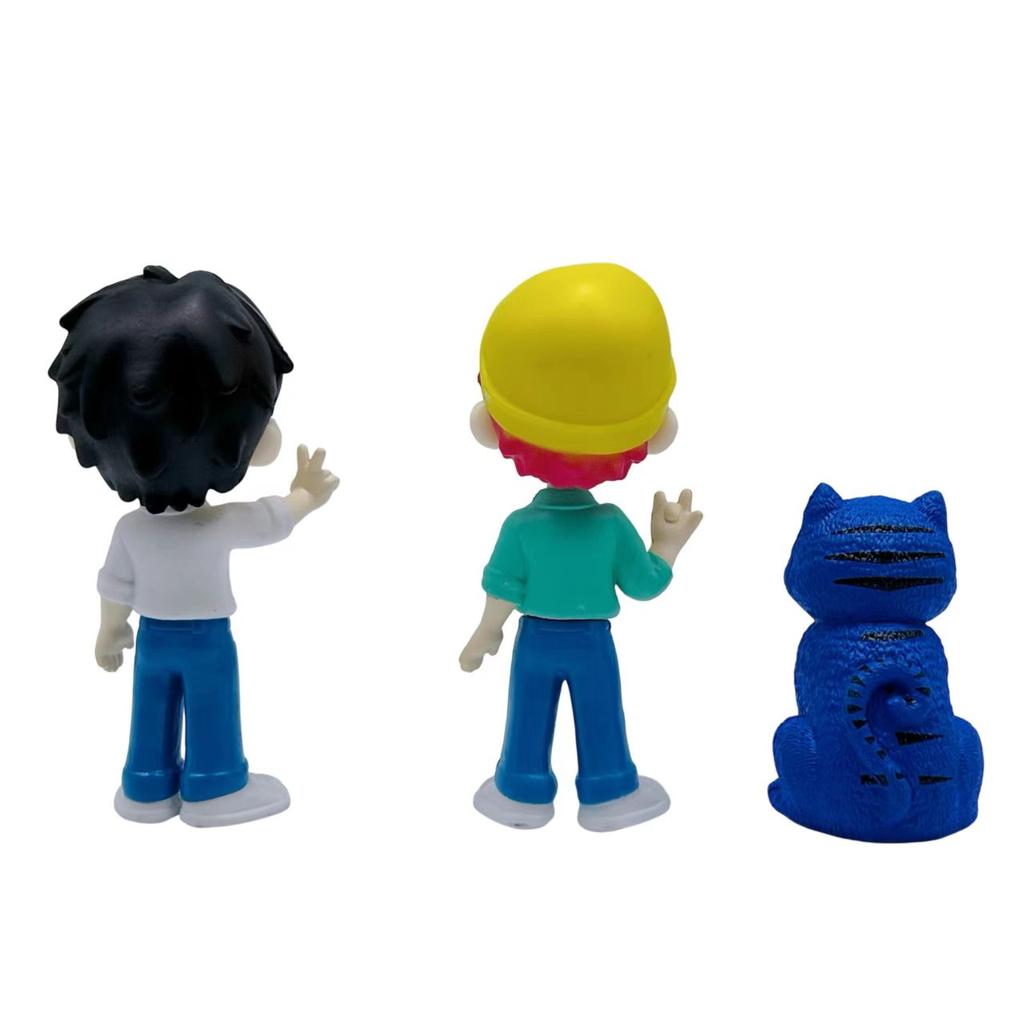 Anime Kpop Demon Hunters Tiger Figure Blind Box Series Desk Decoration Toy Statues for Kids Halloween Christmas Gifts