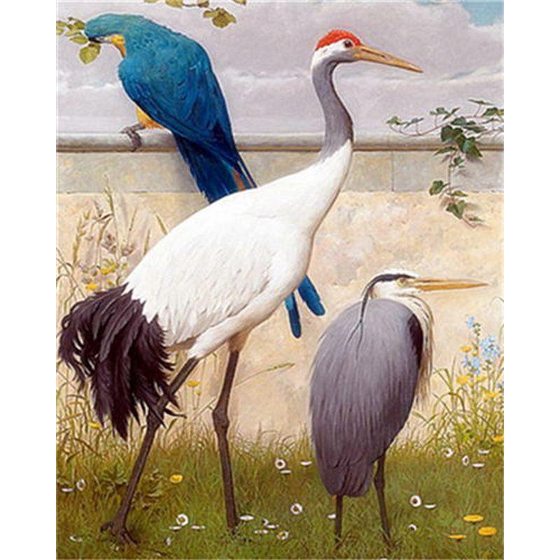 5D DIY Diamond Painting Animal Cross Stitch Craft Full Round Drill Diamond Embroidery Complete Kit Home Decor Gift