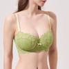 French Lace Seamless Bra Large Breasts Make You Look Smaller Ultra-thin Small Breasts Push-up Anti-sagging Nude Bra