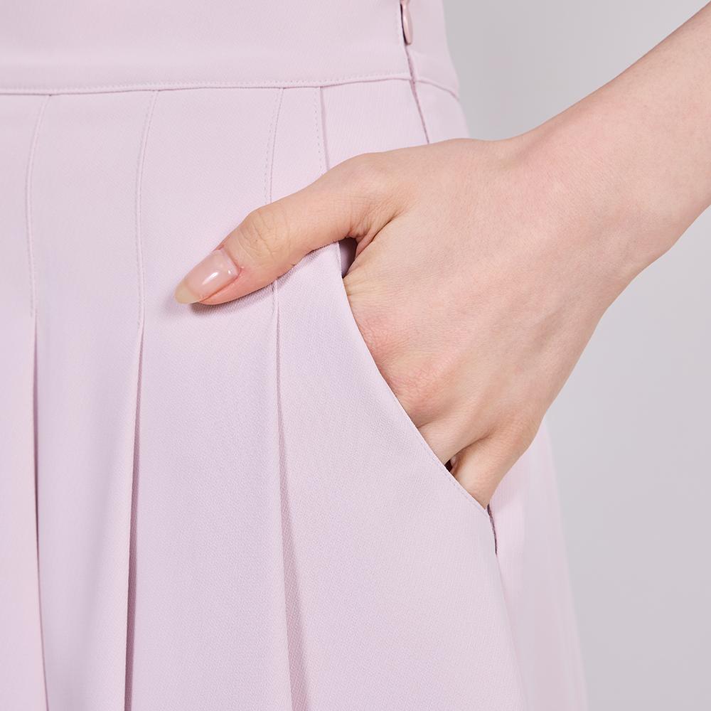 J.JANE Pleated Skirt Pants (Pink)