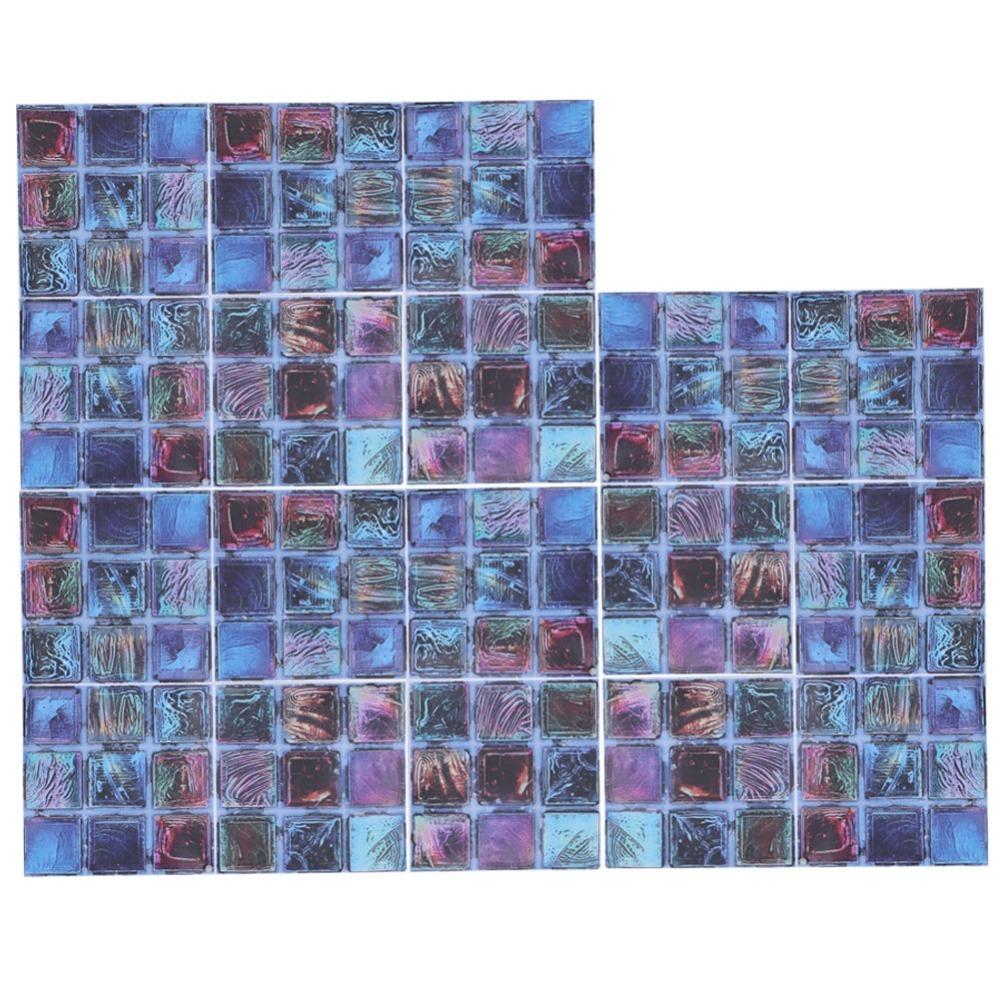 

18pcs 78.7x7.9in Wall Tile Decal PVC Ceramic Wall Sticker Tile Sticker Home Improvement