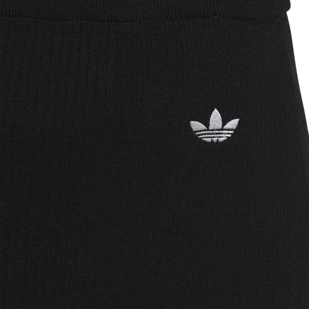 adidas Originals Premium Knit Skirt With Three Stripes Women Bottoms Black JI7054