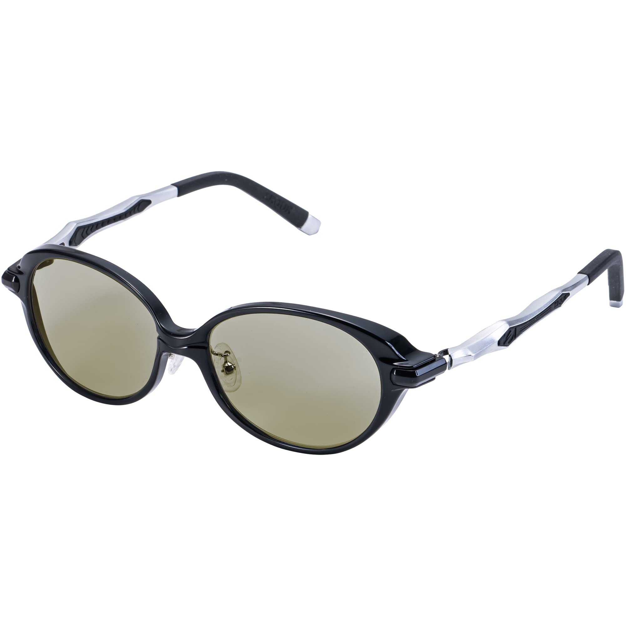 

Zeque Belle Polarized Sunglasses Black Silver LITE SPORTS F-2085 &