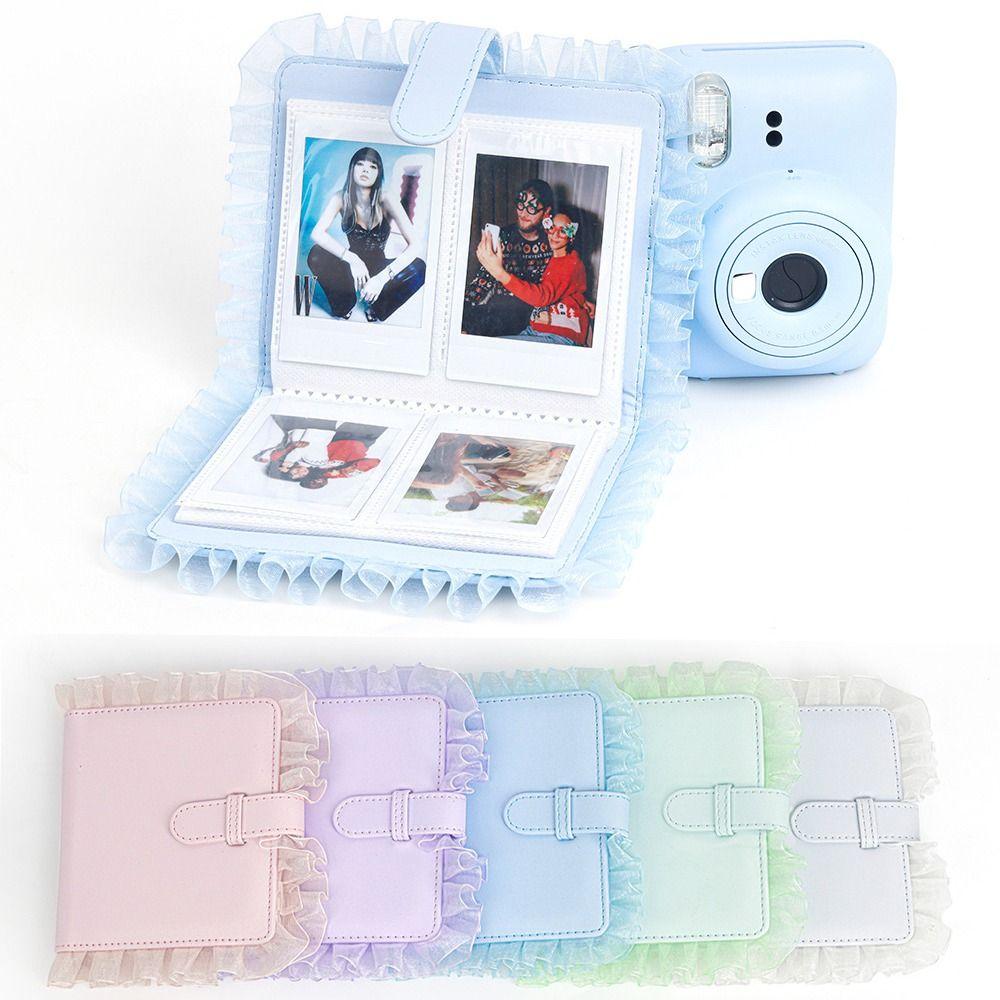 

Держатель для карточек для хранения фотографий, фотоальбом, пленочная камера, 64 кармана, 3 дюйма