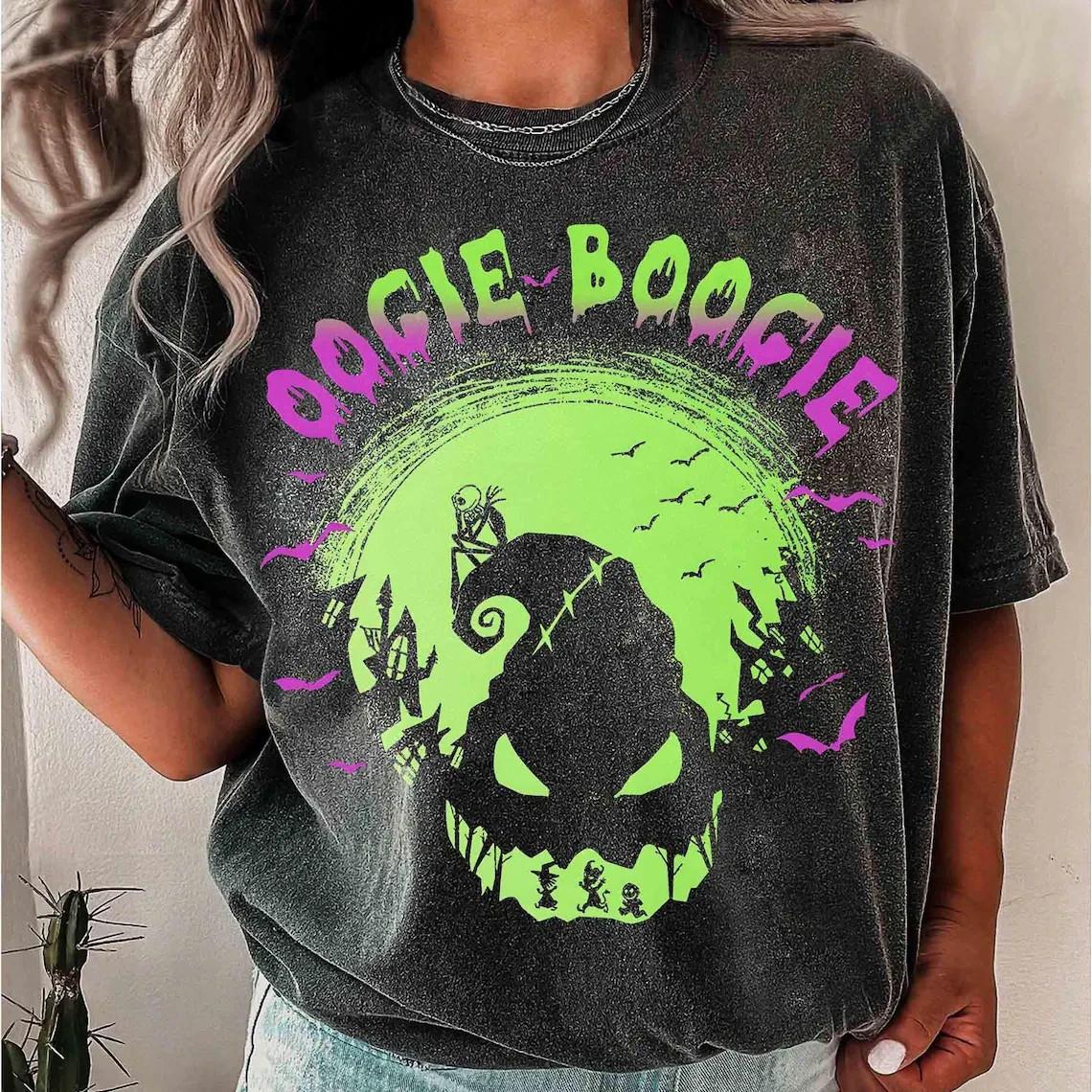 Nightmare Before Christmas Let s Oogie Boogie Shirt Jack and Sally Tee Oogie Bo XXXL