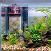 Efficient Filtration Aquarium Filter Bag Compact Hang on Filter Water Pump Box Drip Circulation System Wall Mounted