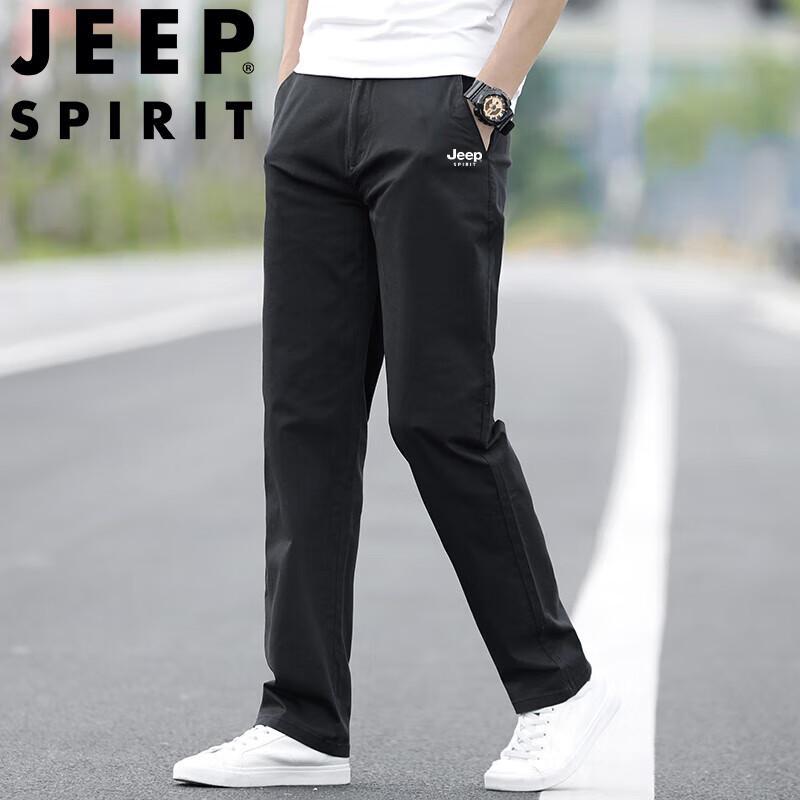 

JEEP SPIRIT Men s Straight-Leg Casual Long Pants 35