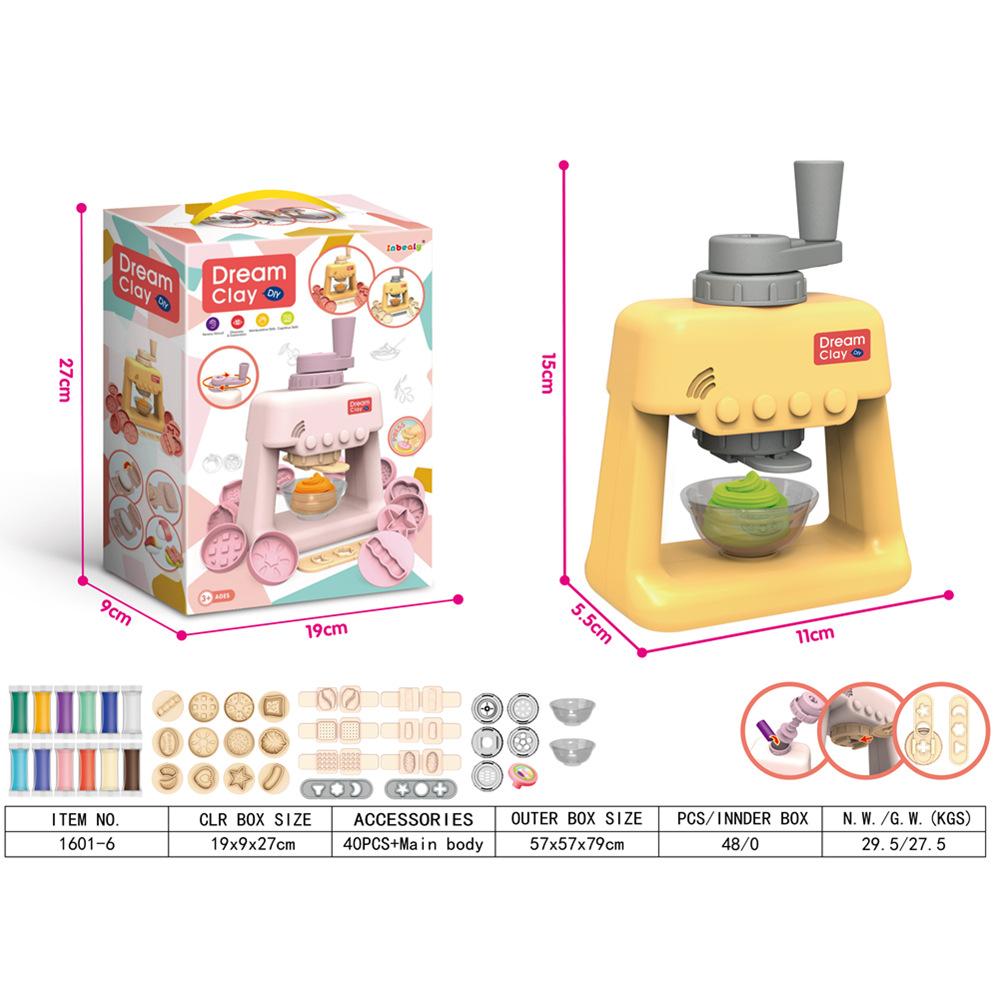 Colorful Clay Noodle Machine Toys, Children'S Diy Ultra-Light Clay Kindergarten Handmade Light Clay Plasticine Mold