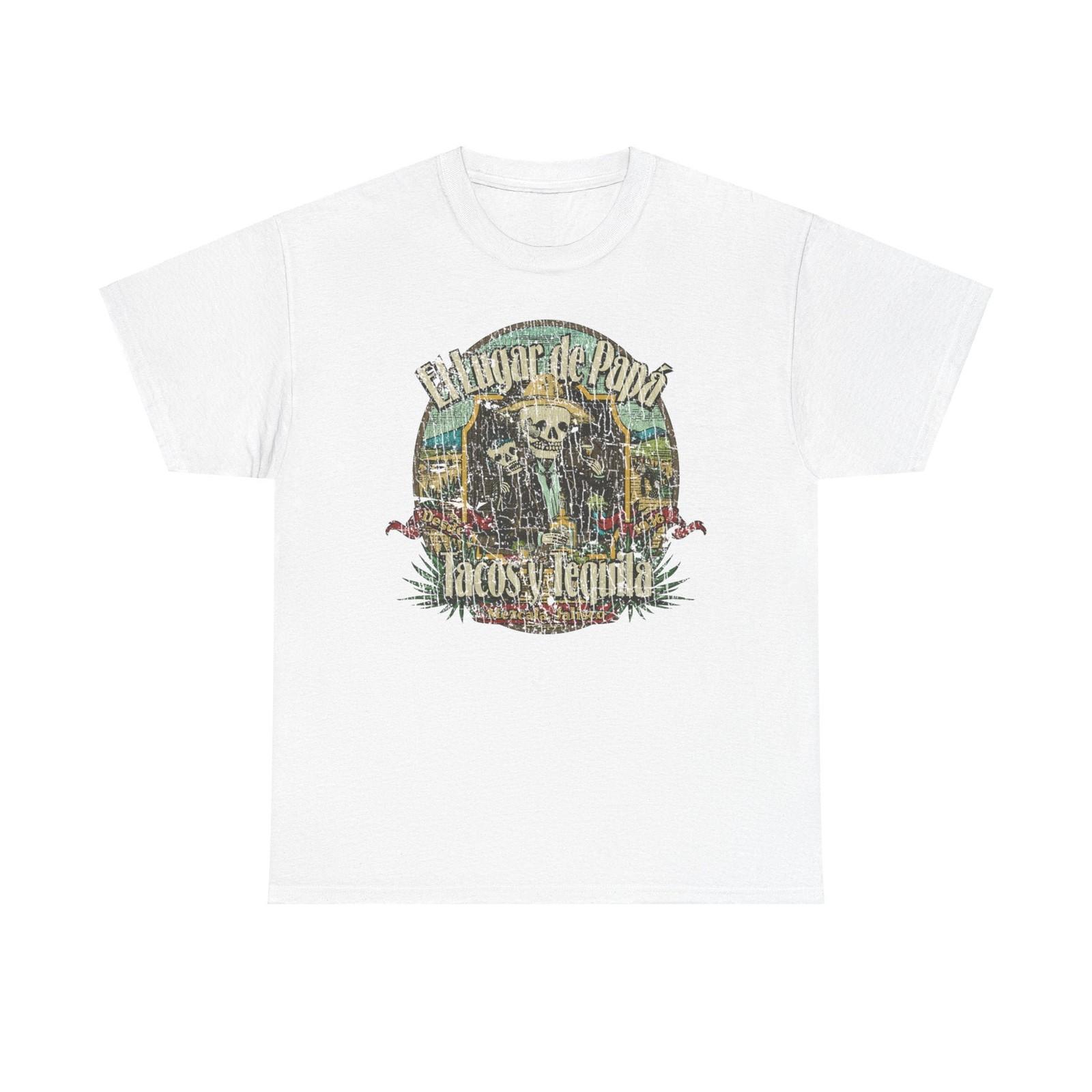 El Lugar de Papa Mezcala Jalisco Mexico Restaurant T-shirt S разноцветный