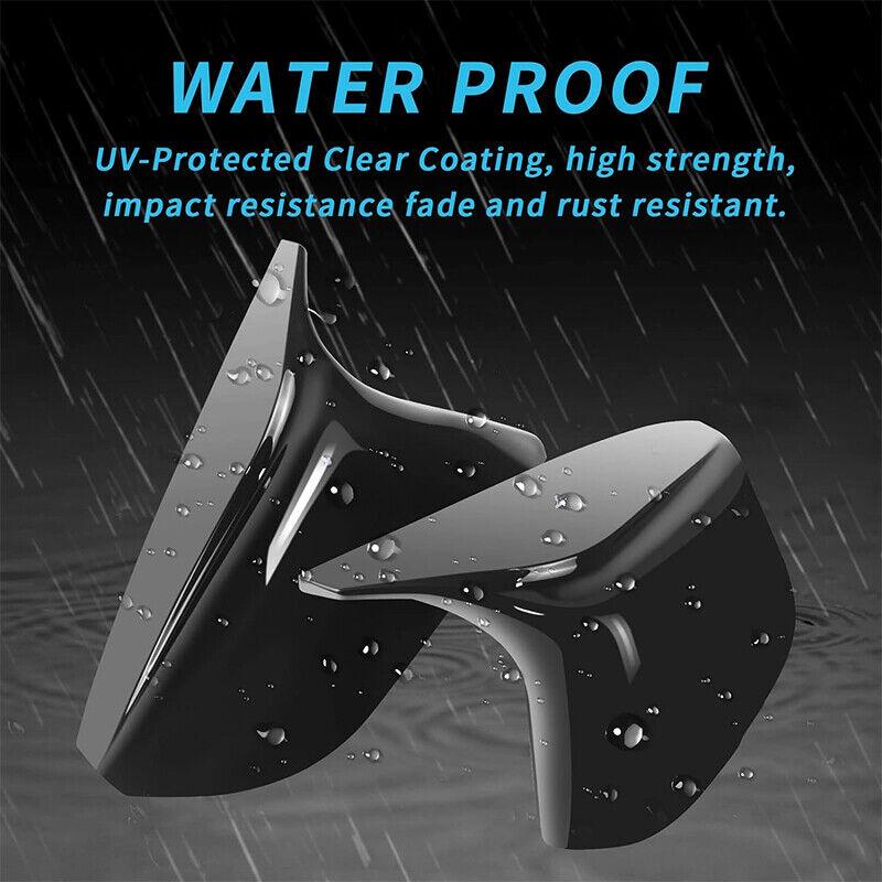 2x for Infiniti Q50 Q60 Gloss Black Mirror Cover Caps M3 Style Replacement 14~21