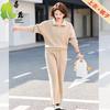 Plus Size Women's Casual Two-Piece Outfit for Spring/Autumn (Ages 40-60)