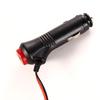 12/24V 3M Copper Lighter Socket Plug Connector Extension Wire Male Car Cigarette Cable W/ On-Off Switch for Automobile Refit DC