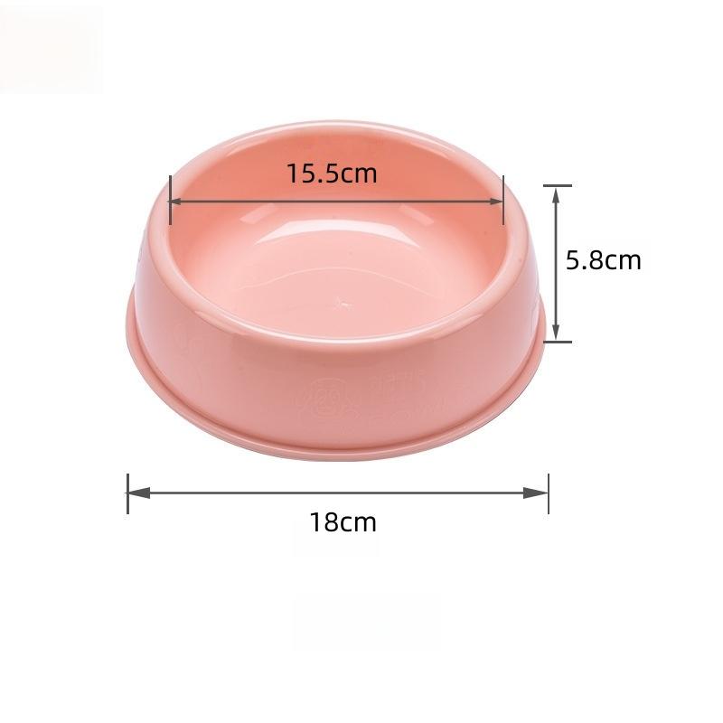 Pet Food Bowls Travel Footprint Feeding Feeder Water Plastic Bowl For Dog Cats Puppy Food Bowl