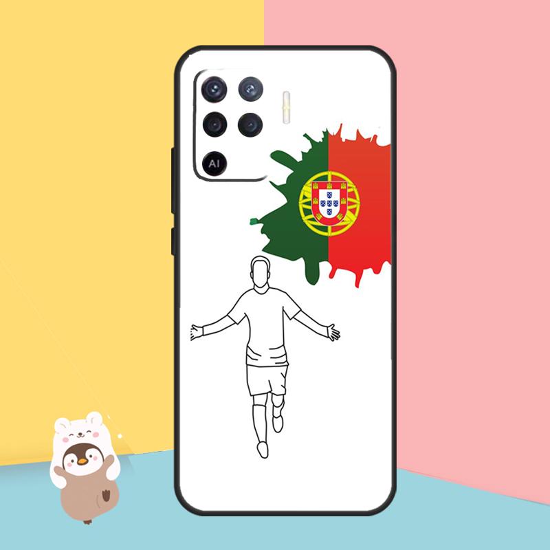 

Чехол с флагом Португалии для OPPO A54 A74 A94 A52 A72 A83 A91 A93 A15 A16 A5 A9 A31 A53 A53S 2020 Задняя крышка OPPO A92