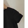 Kids Cute Mixed Animal Head Print Crewneck Short Sleeve Tee