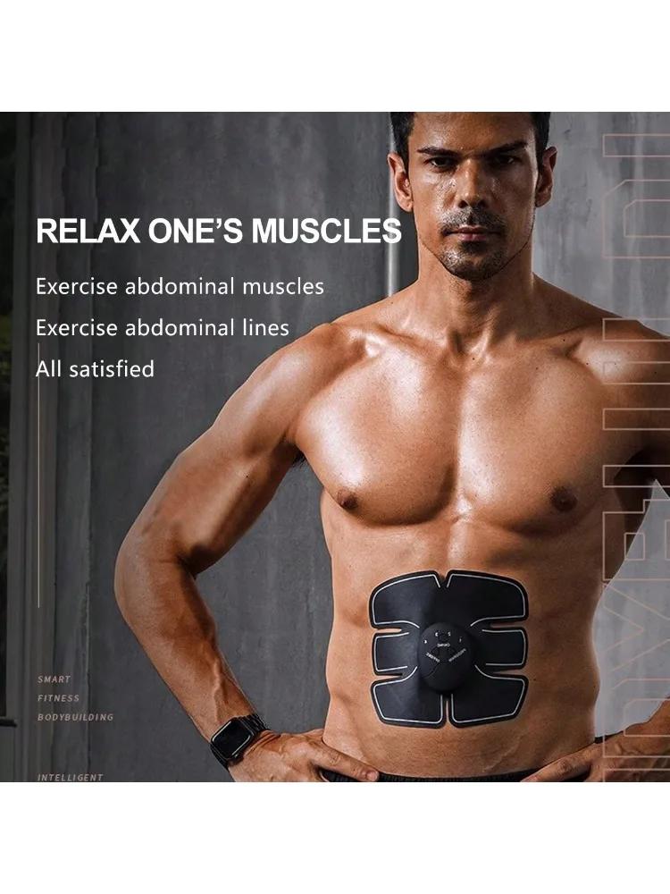 Muscle Stimulation Patch, Abdominal Training Smart Fat Burning Fitness Apparatus, Unisex