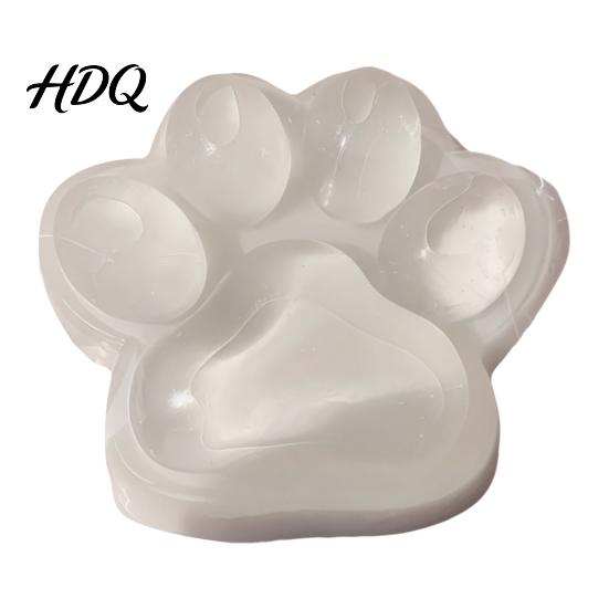 Desktop Cat Paw Decor Clear Squeeze Toy Stress Relief Giant Kitten Sensory Healing Soft Ball Animal Claw Pinch Fidget Home Decoration