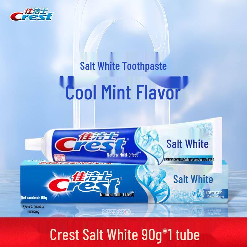 Crest Natural Multi-Effect Salt White Toothpaste