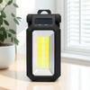 Rechargeable COB Work Light Ultra Bright LED Inspection Lamp Folding Portable Outdoor Light with Hidden Hook