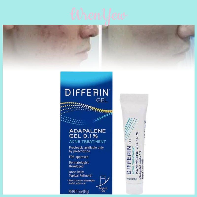 Differin Aknebehandling Gel Retinoid Gel För Klar Strålande Hud 15g