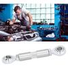 Alternator Tensioning Rod , 2 1/2in Adjustable Tensioning Rod Stainless Steel Alternator Bracket Accessories Fit for SBC BBC 350 454 Engine , Engine