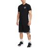Nike T Shirts Men's Black Crew Neck Moderate Straight Fit (Unisex) T-Shirts FJ2317 010