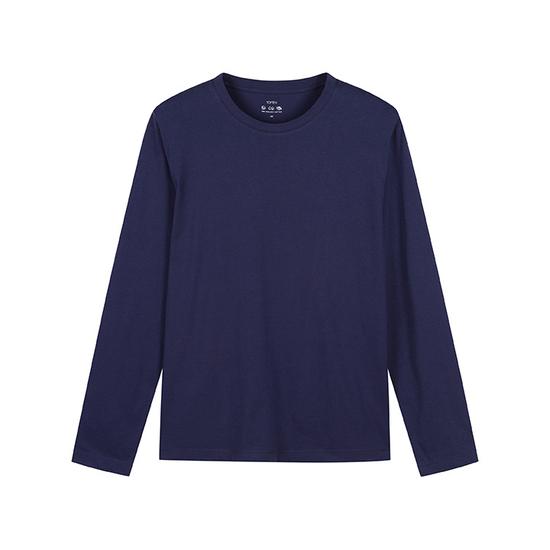 Topten Organic Crew Neck Long Sleeve T-Shirt