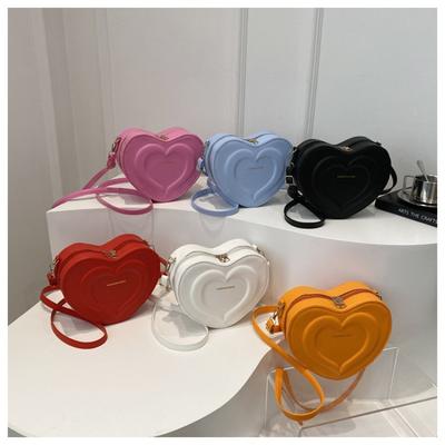 Retro Herbst Kleine Tasche Damen Neu Modisch Einfach Lässig Schultertasche Modische Textur Schräg über Körper Liebe Tasche