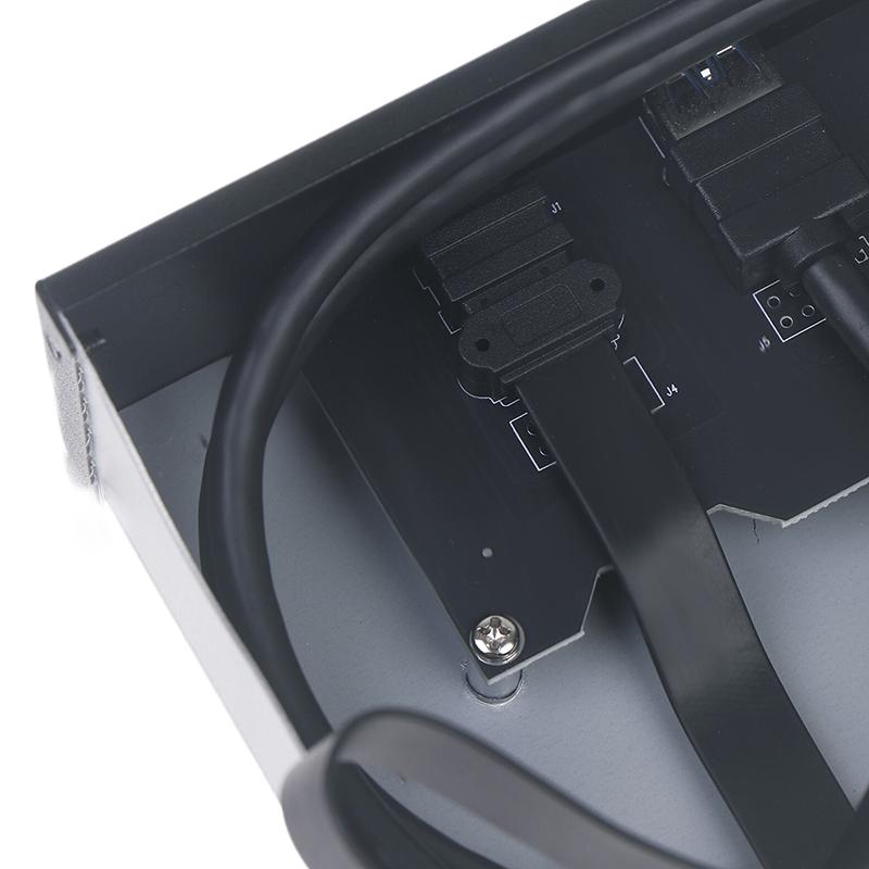 Usb Front Panel For Pc 2 Port Usb 3.2 Gen1 5Gbps + 1 Port Type-C 10Gbps/20Gbps Hub For Desktop 5.25Inch Floppy Drive Bay