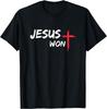 Jesus Won Christian Religious Faith T-Shirt