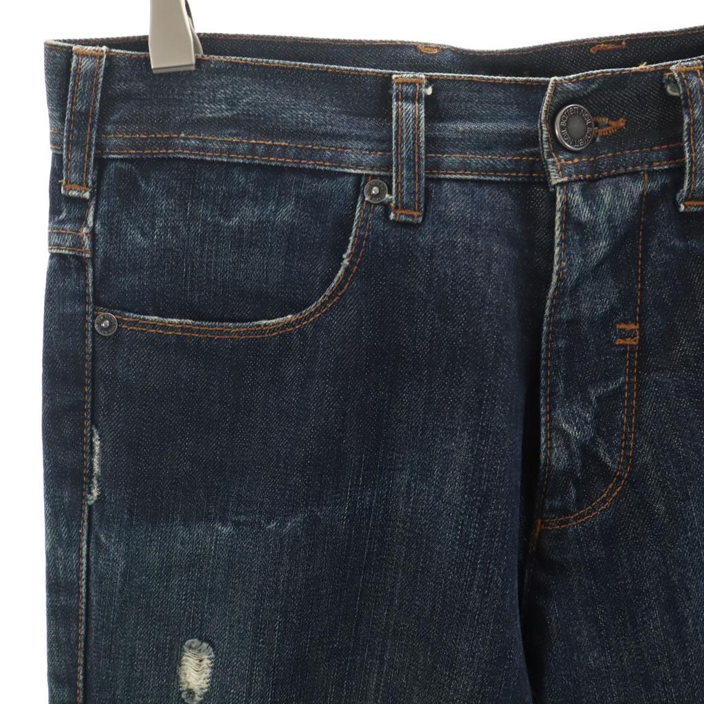 NEIL BARRETT made in Italy Low rise Skinny denim pants W29 Jeans Painter Men's Used