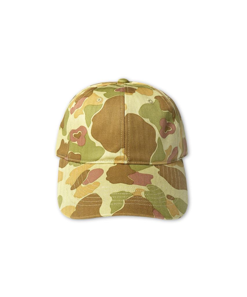 Bancheu Hbt Cotton Long Bill Cap - Frog Skin