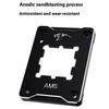 1 Set Black Amd Fastener Anti Bending Bracket Pressing Plate Cnc Aluminum Am5 Cpu Bending Corrector Frame