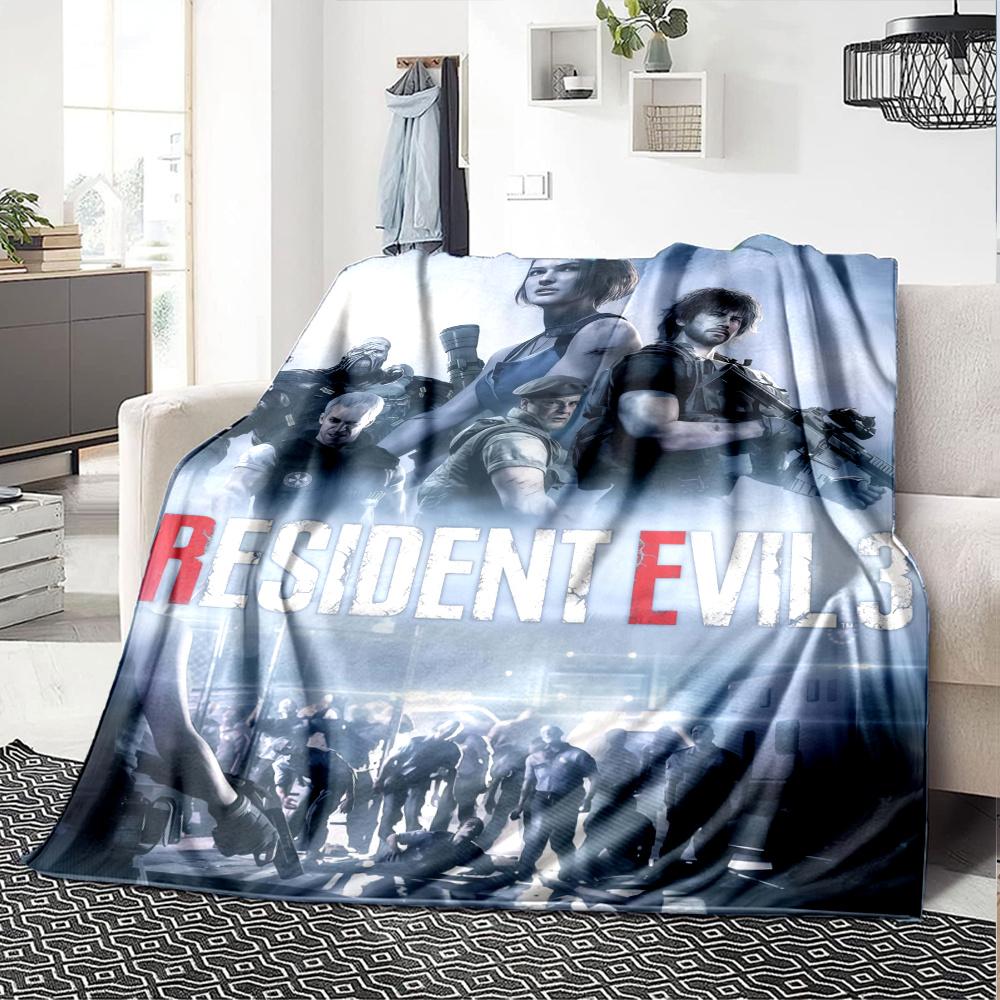 Resident Evil Blanket, High quality Comfortable for All Seasons, Home Decor, Warmth and Comfort