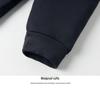 2025 Thickened Fleece-Lined Wool Cotton Jacket, Dad Style, for Middle-Aged & Elderly Men, Warm Plus-Size Coat
