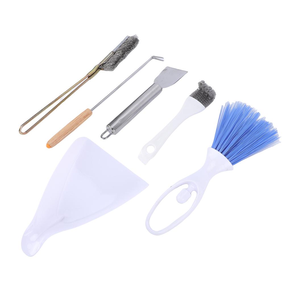 Avian Cage Cleaning Tool Kit, Professional Sweeping Tools with Professional Brushes for Bird Cage Cleaning