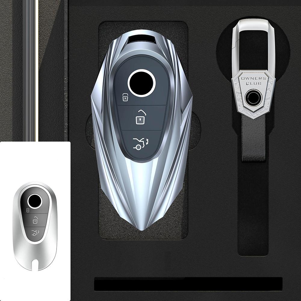 Zinc Alloy Car Key Case For Mercedes Benz E Class W213 W205 E200 E260 E300 E320 Amg Cla Remote Fob Shell Case
