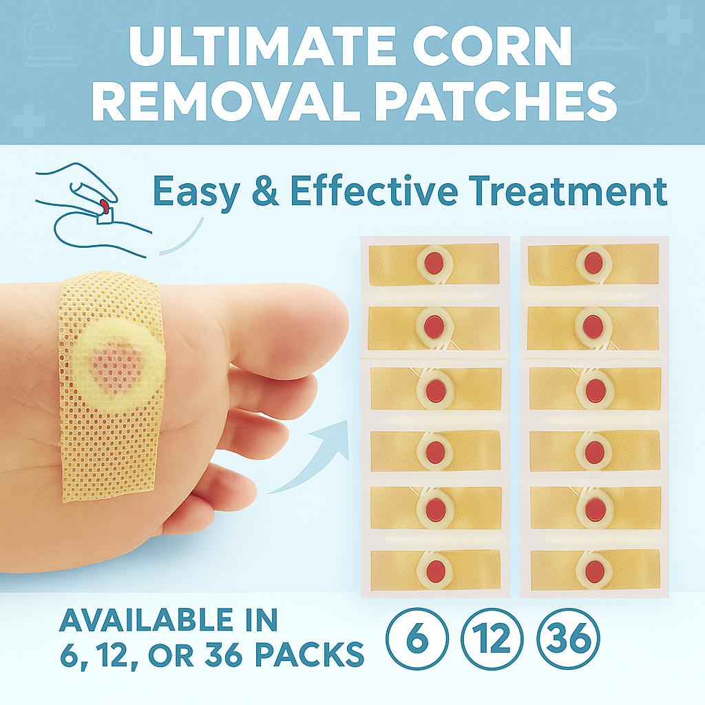 6/12/36 Stück Fuß Hühneraugen Entferner Hornhaut Schwielen Plantar