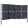 Portail de jardin - VIDAXL - Acier - 300x150 cm - Anthracite - Battant
