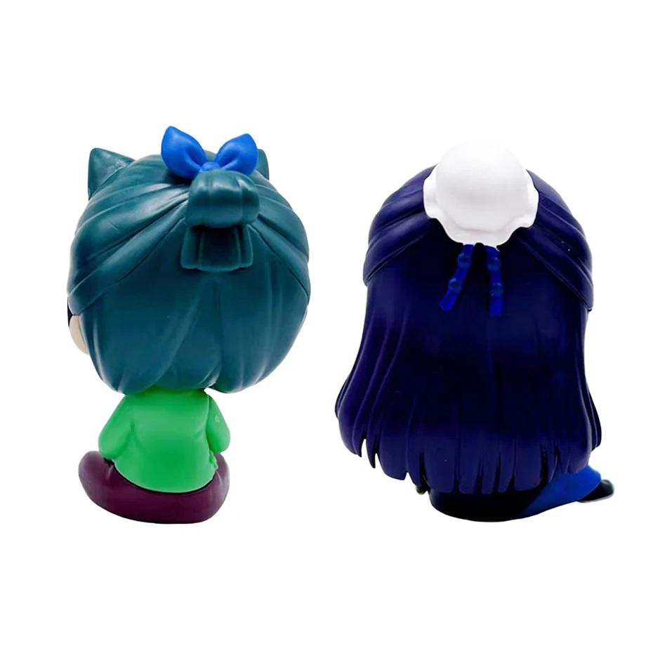 New The Apothecary Diaries Maomao Jinshi Mini Figure Anime Periphery Kawaii Sitting Toys Desktop Car Ornaments Model Gifts