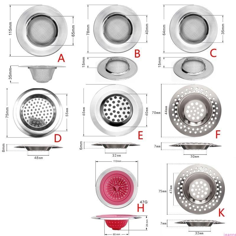 Stainless Steel Kitchen Sink Strainer Food Catcher for Most Sink Drains