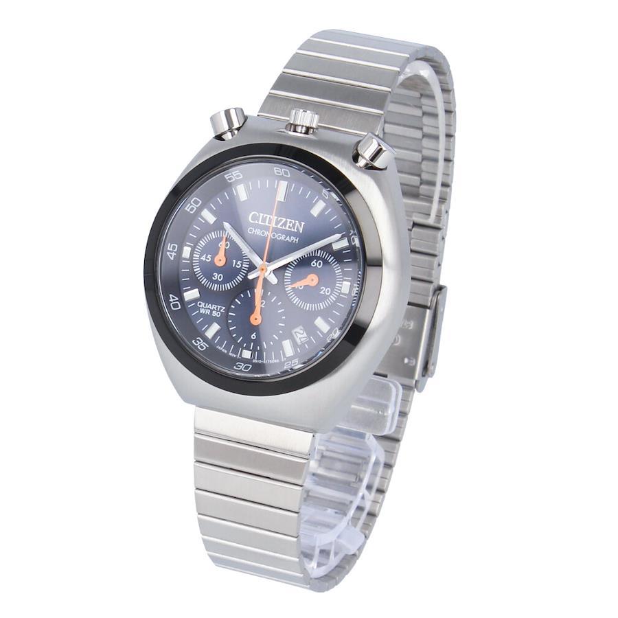 CITIZEN AN3660-81L RECORD LABEL TSUNO CHRO Quartz Wrist Watch For Men