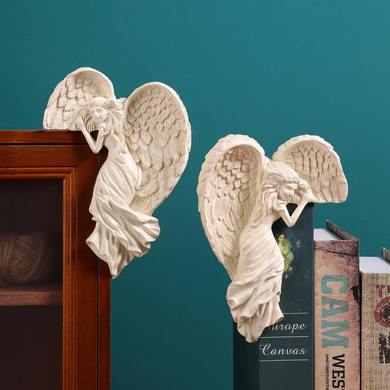 Angel Resin Wings Threshold Decoration For Home Door Frame Vintage Gift Decorate