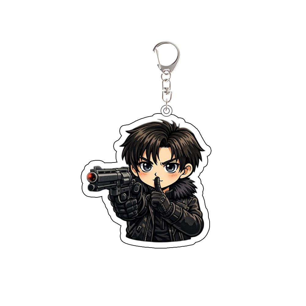 

For Game Peripherals RE Requiem Leon Grace Acrylic Keychain Cartoons Exquisite Backpack Pendant Accessories Festival Gift
