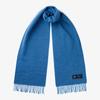 Merino Wool Scarf 25cm - Marine Blue